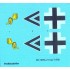 Decals for 1/32 Heinz Bar Messerschmitt Bf 109 G-2 trop Decals for 1/32 Heinz Bar Messerschmitt Bf 109 G-2 trop