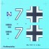 Decals for 1/32 Heinz Bar Messerschmitt Bf 109 F-2 Decals for 1/32 Heinz Bar Messerschmitt Bf 109 F-2