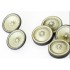 1/35 German Panther Ausf.D Wheel Mask for Tamiya kit #35345 1/35 German Panther Ausf.D Wheel Mask for Tamiya kit #35345