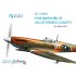 1/144 Spitfire Mk.Ix Vacuformed Clear Canopy for Eduard Kit 1/144 Spitfire Mk.Ix Vacuformed Clear Canopy for Eduard Kit