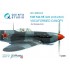 1/48 Yak-1B Late Production Vacuformed Clear Canopy for Modelsvit Kit 1/48 Yak-1B Late Production Vacuformed Clear Canopy for Modelsvit Kit