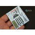 1/32 A-10A Interior Detail Set (on decal paper) for Trumpeter Kit 1/32 A-10A Interior Detail Set (on decal paper) for Trumpeter Kit