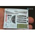 1/32 A-10A Interior Detail Set (on decal paper) for Trumpeter Kit 1/32 A-10A Interior Detail Set (on decal paper) for Trumpeter Kit