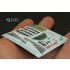 1/32 A-10A Interior Detail Set (on decal paper) for Trumpeter Kit 1/32 A-10A Interior Detail Set (on decal paper) for Trumpeter Kit