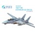 1/32 F-14D Tomcat 3D-Printed & Coloured Interior on Decal Paper for Trumpeter kits 1/32 F-14D Tomcat 3D-Printed & Coloured Interior on Decal Paper for Trumpeter kits