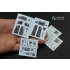 1/32 F-4E Early/F-4EJ 3D-Printed & Coloured Interior Decals for Tamiya kit 1/32 F-4E Early/F-4EJ 3D-Printed & Coloured Interior Decals for Tamiya kit