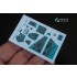 1/35 Mi-24V 3D-Printed & Coloured Interior Decals for Trumpeter kit 1/35 Mi-24V 3D-Printed & Coloured Interior Decals for Trumpeter kit