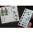 1/48 Yak-130 Interior Detail Set (on decal paper) for Zvezda Kits 1/48 Yak-130 Interior Detail Set (on decal paper) for Zvezda Kits