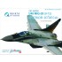 1/48 MiG-29 9-12 Interior Detail Set (on decal paper) for Great Wall Hobby Kits