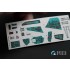 1/48 Mi-24V Interior Detail Set (on decal paper) for Zvezda Kit 1/48 Mi-24V Interior Detail Set (on decal paper) for Zvezda Kit