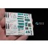1/48 Mig-31B Interior Detail Set (on decal paper) for AMK Kit 1/48 Mig-31B Interior Detail Set (on decal paper) for AMK Kit