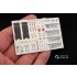 1/48 F-16I Interior Detail Set (on decal paper) for Hasegawa Kit 1/48 F-16I Interior Detail Set (on decal paper) for Hasegawa Kit