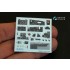 1/48 F-4J Interior Detail Set (on decal paper) for Zoukei-Mura Kit 1/48 F-4J Interior Detail Set (on decal paper) for Zoukei-Mura Kit