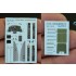 1/48 A-10A Interior Detail Set (on decal paper) for Italeri Kit 1/48 A-10A Interior Detail Set (on decal paper) for Italeri Kit