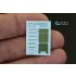 1/48 A-10A Interior Detail Set (on decal paper) for Italeri Kit 1/48 A-10A Interior Detail Set (on decal paper) for Italeri Kit