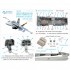 1/48 F/A-18D Late 3D-Printed & Coloured Interior on Decal Paper w/resin for Kinetic kits 1/48 F/A-18D Late 3D-Printed & Coloured Interior on Decal Paper w/resin for Kinetic kits