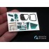 1/72 Mi-24V Interior Detail Set (on decal paper) for Zvezda Kit 1/72 Mi-24V Interior Detail Set (on decal paper) for Zvezda Kit