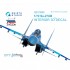 1/72 Su-27Ub Interior Detail Set (on decal paper) for Zvezda Kit 1/72 Su-27Ub Interior Detail Set (on decal paper) for Zvezda Kit