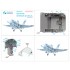 1/32 F/A-18A Interior on Decal Paper for Academy kits (small ver) 1/32 F/A-18A Interior on Decal Paper for Academy kits (small ver)
