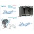 1/32 F/A-18A++ 3D-Printed & Coloured Interior on Decal Paper for Academy kits (small ver) 1/32 F/A-18A++ 3D-Printed & Coloured Interior on Decal Paper for Academy kits (small ver)