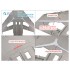 1/48 F-4E/G Phantom II Wing Strap (3D decal) for MENG kits 1/48 F-4E/G Phantom II Wing Strap (3D decal) for MENG kits