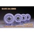 1/35 Sd.Kfz. 234 Continental Gealende Wheel Set #1 1/35 Sd.Kfz. 234 Continental Gealende Wheel Set #1