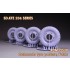 1/35 Sd.Kfz. 234 Fulda Gealende Wheel Set #2 1/35 Sd.Kfz. 234 Fulda Gealende Wheel Set #2