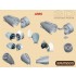 1/48 Harrier GR Mk.7 Engine, Exhaust Nozzles, Electronics, ARBS for HASEGAWA kits 1/48 Harrier GR Mk.7 Engine, Exhaust Nozzles, Electronics, ARBS for HASEGAWA kits