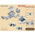 1/48 Harrier GR Mk.7 Engine, Exhaust Nozzles, Electronics, ARBS for HASEGAWA kits 1/48 Harrier GR Mk.7 Engine, Exhaust Nozzles, Electronics, ARBS for HASEGAWA kits