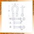 1/35 Shackles with Wired Pin 4pcs (H:7.6, D: 4.6, r: 1.0) for Different Military Vehicle 1/35 Shackles with Wired Pin 4pcs (H:7.6, D: 4.6, r: 1.0) for Different Military Vehicle