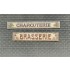 1/48 - 1/35 Shop / Business Signs On Real Wood - France Set #5 1/48 - 1/35 Shop / Business Signs On Real Wood - France Set #5