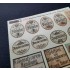 1/48 - 1/35 Shop / Business Signs On Real Wood - Germany Set #3 1/48 - 1/35 Shop / Business Signs On Real Wood - Germany Set #3