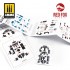 1/48 Grumman F-14D Tomcat Cockpit Instrument Panels & Detail Parts for Tamiya 1/48 Grumman F-14D Tomcat Cockpit Instrument Panels & Detail Parts for Tamiya