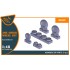 1/48 AMX Ghibli Wheel set for Kinetic/HobbyBoss kits 1/48 AMX Ghibli Wheel set for Kinetic/HobbyBoss kits