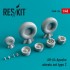 1/48 Boeing AH-64 Apache Type 2 Wheels set for Hasegawa/Academy kits 1/48 Boeing AH-64 Apache Type 2 Wheels set for Hasegawa/Academy kits