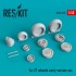 1/48 Sukhoi Su-27 Wheels Early version set for Academy/GWH/HobbyBoss/Eduard/Kitty Hawk 1/48 Sukhoi Su-27 Wheels Early version set for Academy/GWH/HobbyBoss/Eduard/Kitty Hawk