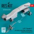 1/48 A-7E Corsair II Air Intakes, Wheel Bays, Landing Gears, Wheels for Hasegawa kit 1/48 A-7E Corsair II Air Intakes, Wheel Bays, Landing Gears, Wheels for Hasegawa kit