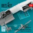 1/48 A-7E Corsair II Air Intakes, Wheel Bays, Landing Gears, Wheels for Hasegawa kit 1/48 A-7E Corsair II Air Intakes, Wheel Bays, Landing Gears, Wheels for Hasegawa kit
