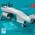 1/48 A-7D Corsair II Air Intakes, Wheel Bays, Landing Gears, Wheels for Hasegawa kit 1/48 A-7D Corsair II Air Intakes, Wheel Bays, Landing Gears, Wheels for Hasegawa kit