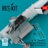 1/48 A-7D Corsair II Air Intakes, Wheel Bays, Landing Gears, Wheels for Hasegawa kit 1/48 A-7D Corsair II Air Intakes, Wheel Bays, Landing Gears, Wheels for Hasegawa kit