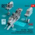 1/48 OV-10D+ Bronco Cockpit, Landing Gears, Wheels bay and weighted Wheels set for ICM 1/48 OV-10D+ Bronco Cockpit, Landing Gears, Wheels bay and weighted Wheels set for ICM