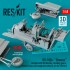 1/48 OV-10D+ Bronco Cockpit, Landing Gears, Wheels bay and weighted Wheels set for ICM 1/48 OV-10D+ Bronco Cockpit, Landing Gears, Wheels bay and weighted Wheels set for ICM