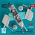 1/48 OV-10D+ Bronco Cockpit, Landing Gears, Wheels bay and weighted Wheels set for ICM 1/48 OV-10D+ Bronco Cockpit, Landing Gears, Wheels bay and weighted Wheels set for ICM