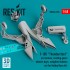 1/48 F-105 Thunderchief Air Intakes, Landing Gears for Hobby Boss Kit (3D Printed) 1/48 F-105 Thunderchief Air Intakes, Landing Gears for Hobby Boss Kit (3D Printed)