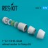 1/72 General Dynamics F-16 Fighting Falcon F110-GE Closed Exhaust Nozzles for Tamiya Kit 1/72 General Dynamics F-16 Fighting Falcon F110-GE Closed Exhaust Nozzles for Tamiya Kit
