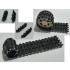 1/35 Leopard/Panther Late Version Tracks (Eco-Friendly Black Zinc Alloy) 1/35 Leopard/Panther Late Version Tracks (Eco-Friendly Black Zinc Alloy)
