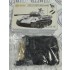 1/35 Leopard/Panther Late Version Tracks (Eco-Friendly Black Zinc Alloy) 1/35 Leopard/Panther Late Version Tracks (Eco-Friendly Black Zinc Alloy)