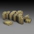 1/35 WWII Italian Jerrycans (12pcs) 1/35 WWII Italian Jerrycans (12pcs)