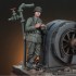 1/35 WWII German Infantry Soldier Eating 1/35 WWII German Infantry Soldier Eating