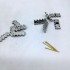 1/35 T34/85 Medium Tank Metal Tracks w/Pins 1/35 T34/85 Medium Tank Metal Tracks w/Pins
